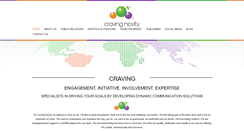 Desktop Screenshot of cravingnovity.co.za